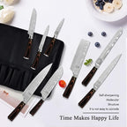 FULLHI Knife Set, Premium German Stainless Steel chef Knife Set - Image 4
