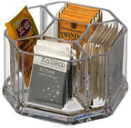 Acrylic Tea Bags Holder Coffee Sugar Bag Case Guest Room Organizer Storage by Yakri