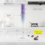 Powerful Milk Frother Handheld Foam Maker, Mini Whisk Drink Mixer - Image 3