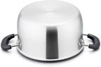 P&P CHEF 6 Qt Stockpot with Lid, Stainless Steel Cooking Stock Pot - Image 6