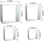 Square Cookie Cutter Set Large - Image 2