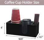 Coffee Bar Accessories and Organizer, Disposable Cup Holder - Image 2