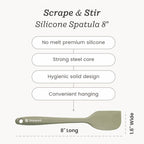 Starpack 'Scrape & Stir' Silicone Spatula - Image 4