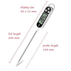 Digital Meat Food Thermometer for Cooking Kitchen BBQ, Probe Instant Read - Image 2