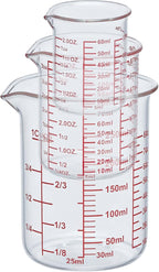 Ackers High Borosilicate Glass Measuring Cup Set - Image 3