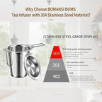 1Pack Long-Handled Tea Strainer - Image 2