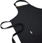 Cotton Canvas Apron for Women & Men – Adjustable Neck Strap & Waist Ties - Image 8