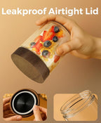 16oz 4 Pack Overnight Oats Containers - Image 3