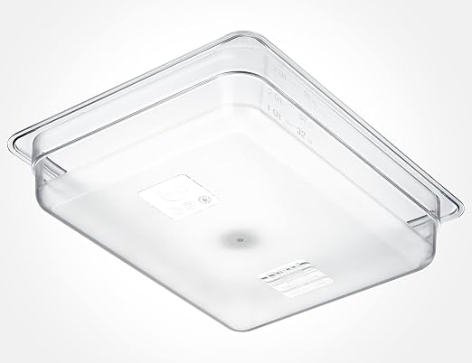 CURTA 6-Pack 1/2 Size 4" Deep NSF Polycarbonate Food Pans | Dishwasher & - Image 3