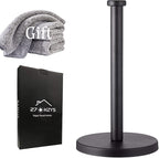 Black Standing Paper Towel Holder by Unknown