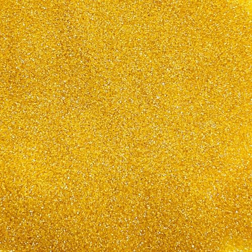 Edible Gold Sanding Sugar Sprinkles 142g/ 5.01oz Sugar Crystals for Cake Decorating Candy Baking Decorations Ice Cream Toppings and Cupcake Decorating for Valentines Halloween Christmas by Homipooty