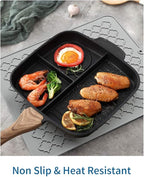 AMOAMI-Dish Drying Mats for Kitchen Counter-Silicone Dish Drying Mat-Kitchen - Image 4