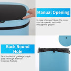 BestOffice | 13 Gallon Plastic Trash Can - Image 4