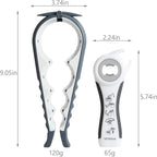 Jar Opener Bottle Opener for Weak Hands, 5-in-1 Multi-Function Can Opener - Image 2