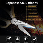 ONEBOM 2 Pack Kitchen Shears - Image 2