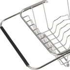 Sink Dish Drainer Rack, Expandable 304 Stainless Steel Dish Drying Rack - Image 8