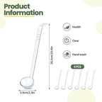 6 Pcs 1 Oz Small Ladle 10.4 Inches Mini Ladles - Image 3