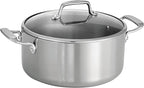 Tramontina Tri-Ply Clad Stainless Steel 5-Quart Dutch Oven Pot by Tramontina