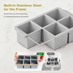 Large Ice Cube Trays for Whiskey, silicone ice cube trays - Image 4