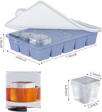 Silicone Ice Cube Tray 3 Pack - Image 4
