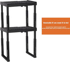 Svartur Locker Shelf for School Locker Adjustable Height and Width, Locker - Image 4