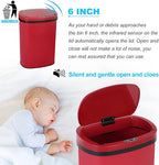 Bigacc 13 Gallon 50L Touch Free Automatic Stainless Steel Trash Can Garbage Can - Image 3