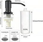 Soap Dispenser for Kitchen Sink, Stainless Steel Built in Soap Dispenser - Image 3