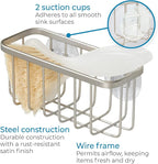 iDesign Rust-Resistant Stainless Steel Sponge Holder - Image 4