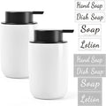 BosilunLife White Soap Dispenser Set by BosilunLife