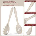 P&P CHEF Silicone Cooking Utensils Set of 7, Heat-proof Kitchen Utensils Set - Image 3