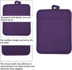 Oven Pot Holder with Pocket Cotton Heat Resistant Coaster Potholder Kitchen Hot - Image 3