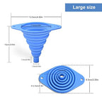 Kitchen Funnel Set of 3, Small and Large, Funnels - Image 3