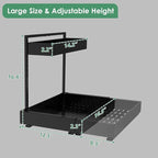 REALINN Expandable Under Sink Organizers and Storage, 2 Tier Under Cabinet - Image 5