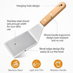 Metal Spatula Set, Fish Griddle Spatulas, Stainless Steel Spatula Turner - Image 4