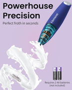 Elementi Electric Milk Frother Handheld - Image 3