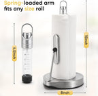 Paper Towel Holder with Spray Bottle - Image 4