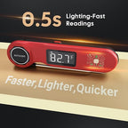 Rechargeable 0.5 Sec Reading Instant Read Meat Thermometer - Image 2
