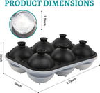 Samuelworld Premium Ice Tray Combo, New Upgraded Large Ice Sphere Maker Ice - Image 5