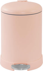 Glad Small Trash Can, 1.2 Gallon | Round Stainless Steel Garbage Bin - Image 7