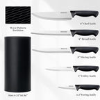Knife Set, 6-Piece Kitchen Knife Set, German High Carbon Stainless Steel - Image 2