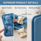 Mini Highland Cow Ice Cube Mold - Image 3