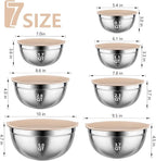 Leidawn Mixing Bowls with Lids set - Image 4