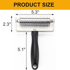 Pastry Lattice Roller Cutter, Stainless Steel Multi-Wheel Dough Cutter - Image 5