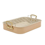 Gibson Home Broxton 2-Piece Nonstick Roaster Pan by GibsonHomewares