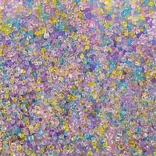 Edible Pastel Sanding Sparkling Course Sugar Sprinkles 142g/ 5.01oz Pastel Sprinkles Sanding Sugar for Baking, Cookies, Cupcakes, Ice Cream Topping and Rimming Sugar - Image 2