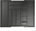 Bamboo Kitchen Drawer Organizer, Expandable Silverware Organizer - Image 2