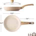 SENSARTE Ceramic Nonstick Frying Pan Skillet - Image 9