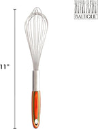 Totally Bamboo Baltique Marrakesh Collection Balloon Whisk, Stainless Steel - Image 7