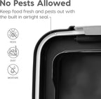 IRIS USA Airtight Dog Food Storage Container, Attachable Wheels, - Image 6