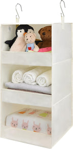 GRANNY SAYS 3-Shelf Hanging Organizer, Foldable Hanging Closet Storage by GRANNYSAYS
